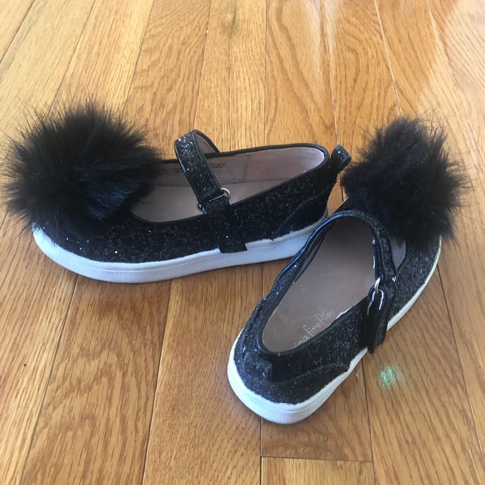 Pom Pom Glitter Sneakers